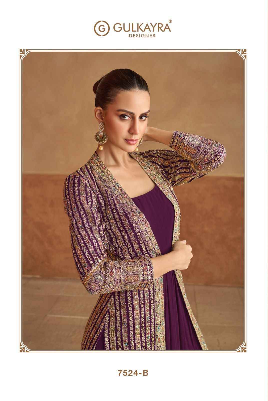 Gulkayra Designer Nabiya Readymade Georgette Dress Wholesale Price ( 4 Pcs Catalog )