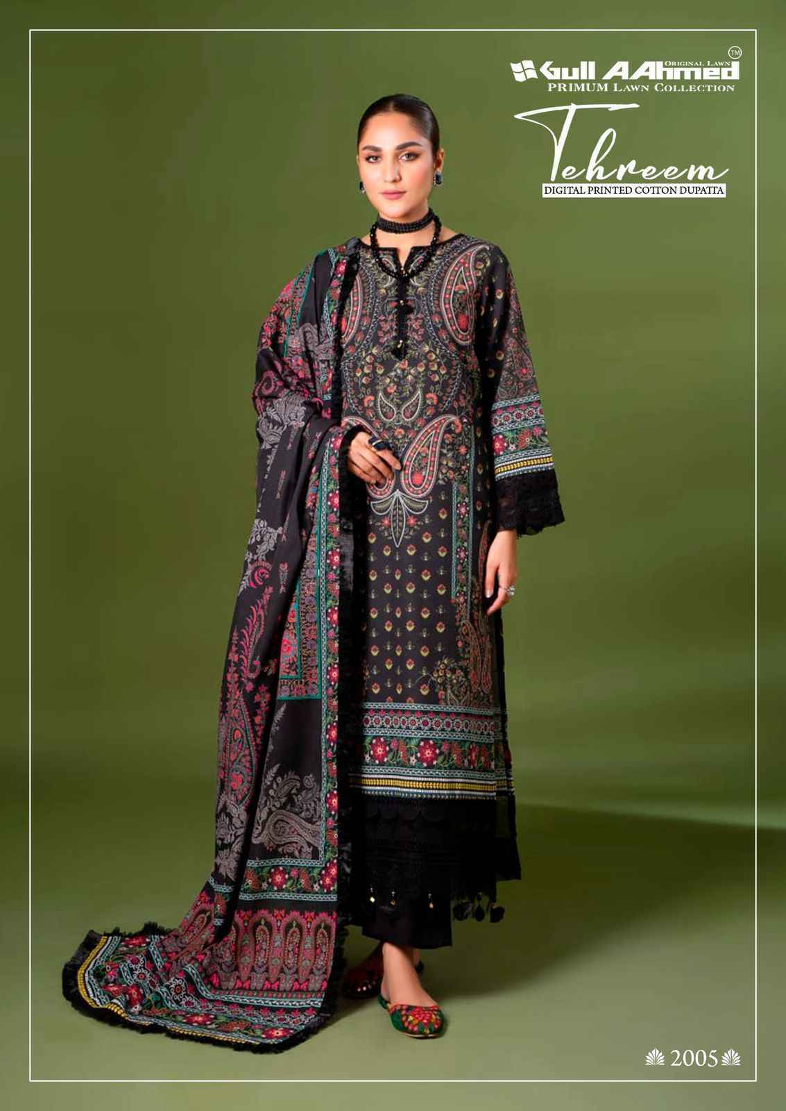 Gull Aahmed Tehreem Vol 2 Lawn Cotton Pakistani Suits ( 6 pcs Catalogue )