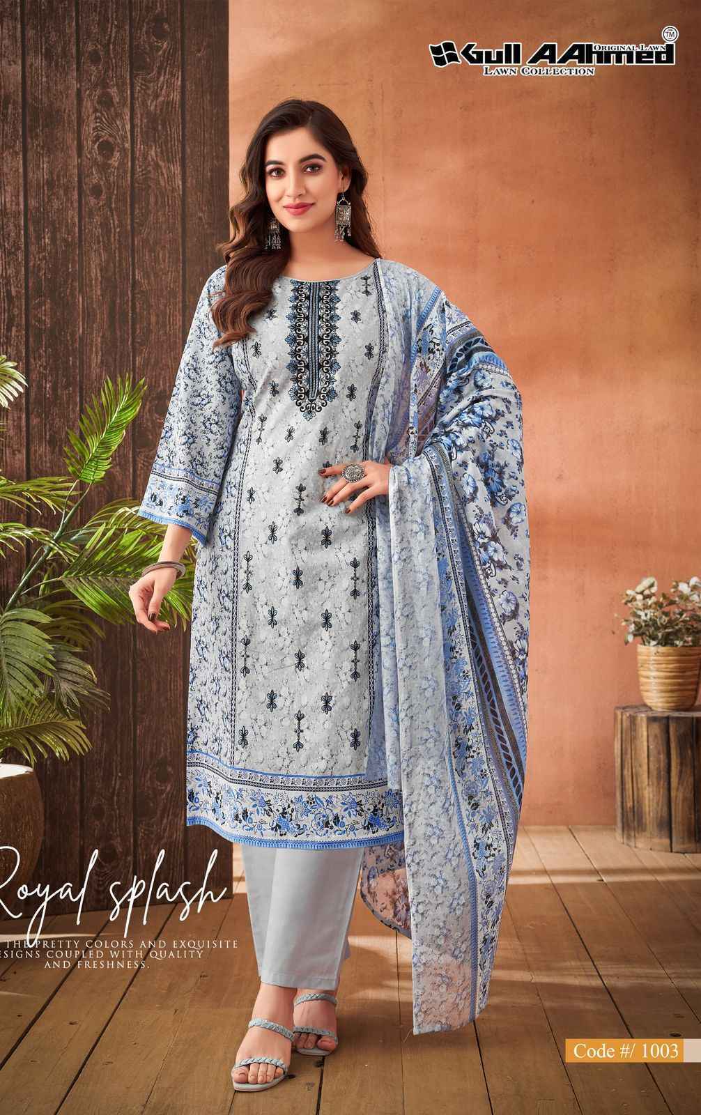 Gull Aahmed Zara Wholesale Lawn Pakistani Suit ( 6 pcs Catalogue )