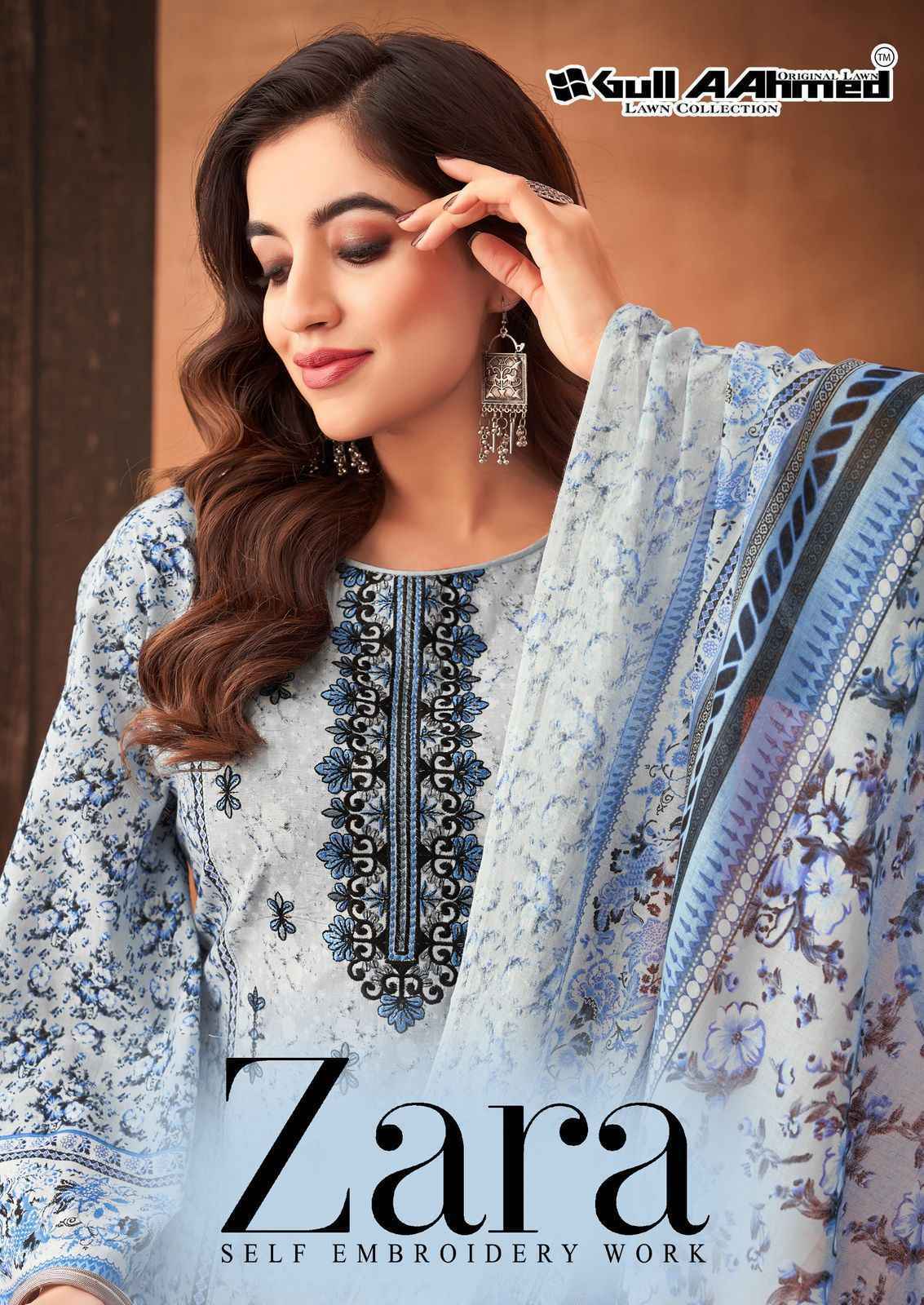 Gull Aahmed Zara Wholesale Lawn Pakistani Suits ( 6 pcs Catalogue )