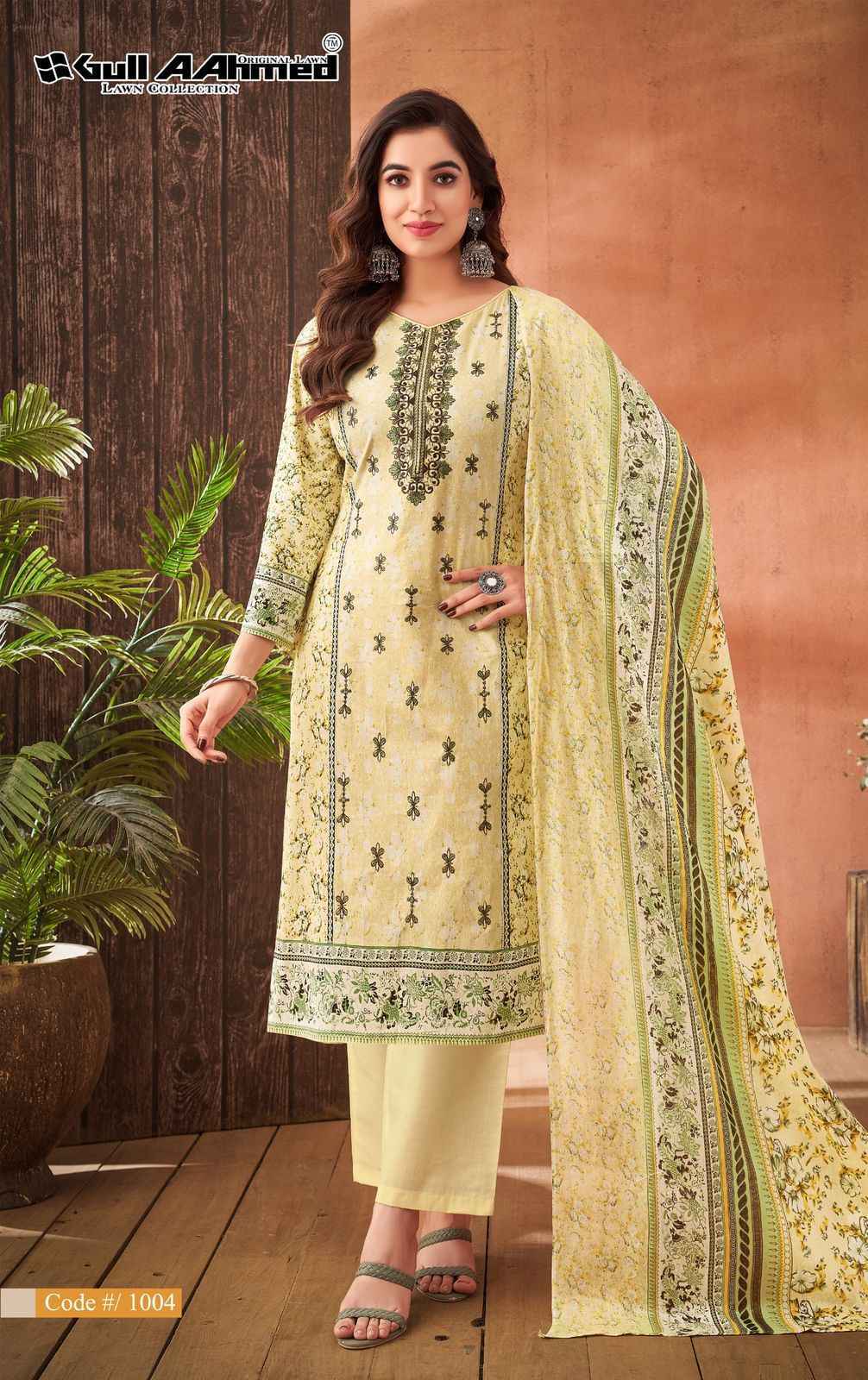 Gull Aahmed Zara Wholesale Lawn Pakistani Suits ( 6 pcs Catalogue )