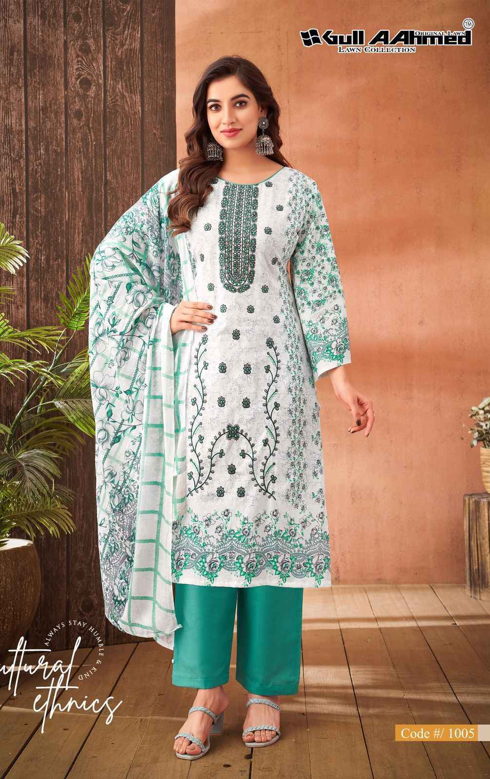 Gull Aahmed Zara Wholesale Lawn Pakistani Suits ( 6 pcs Catalogue )