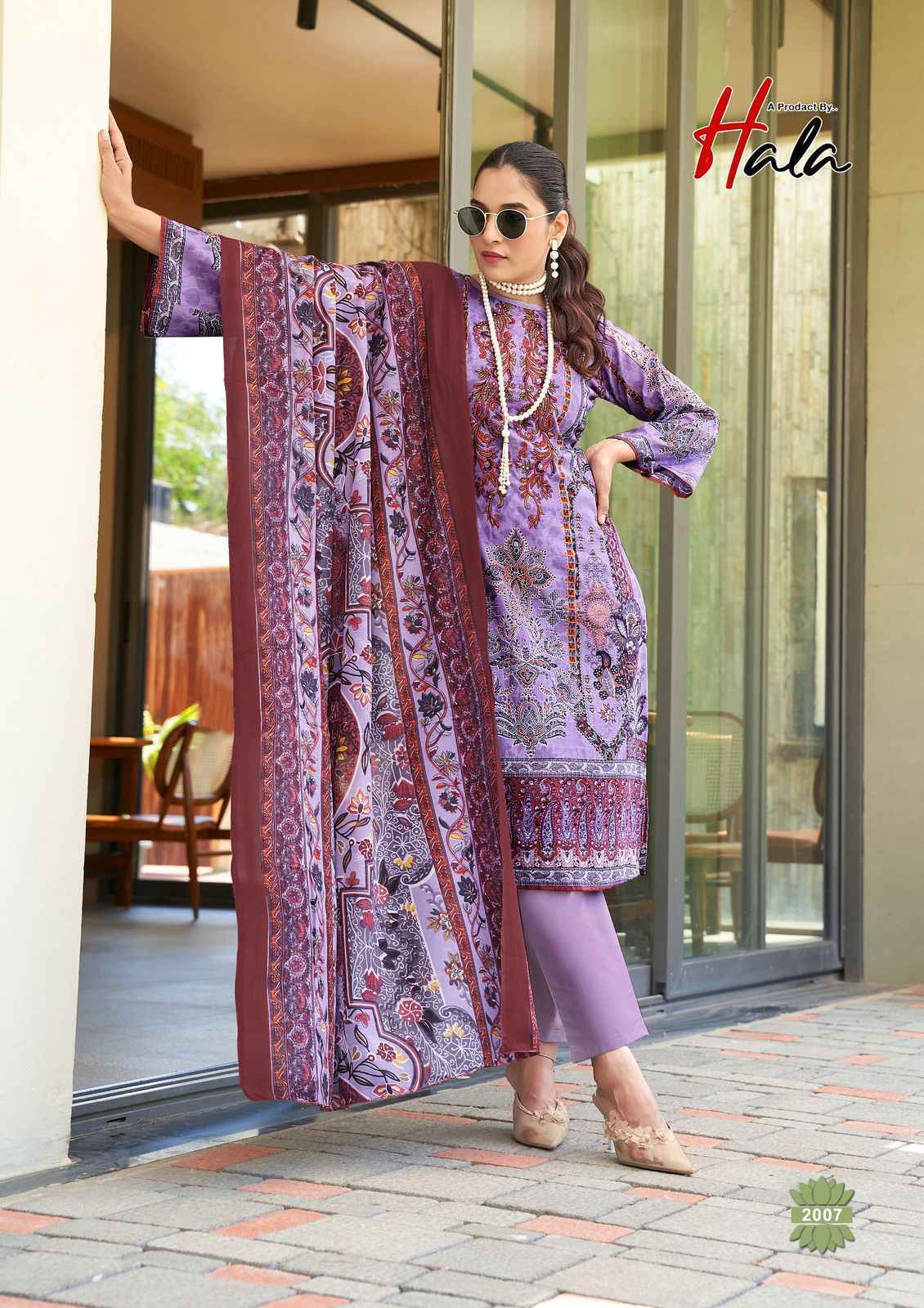 Hala Naira Vol 2 Cotton Dress Materail Latest Catalog ( 8 pcs Catalogue )