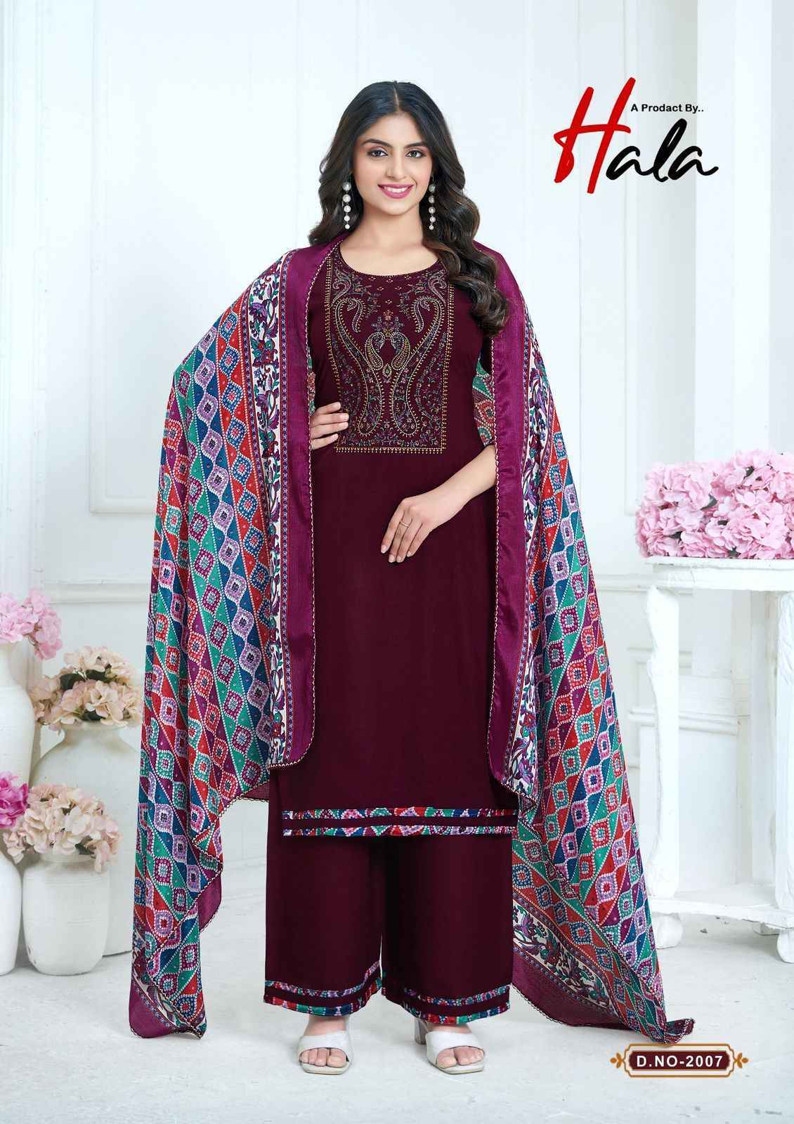 Hala Nigaar Vol 2 Rayon Dress Material Wholesale Price ( 8 pcs Catalogue )