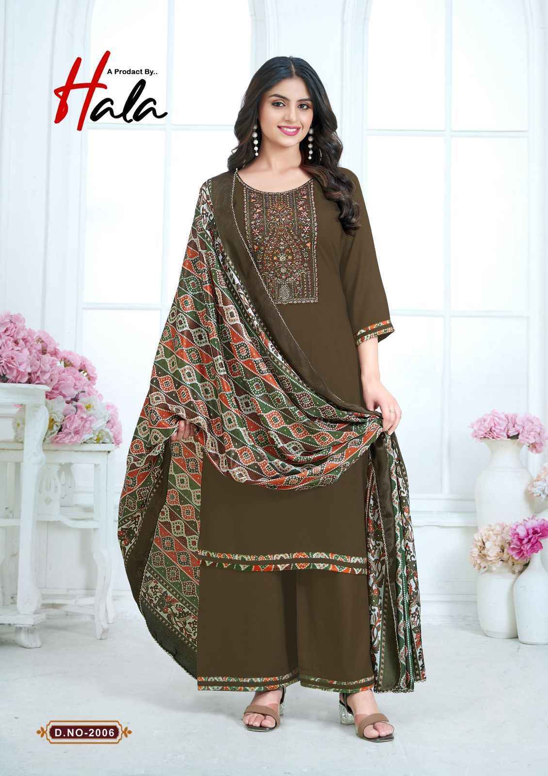 Hala Nigaar Vol 2 Rayon Dress Material Wholesale Price ( 8 pcs Catalogue )