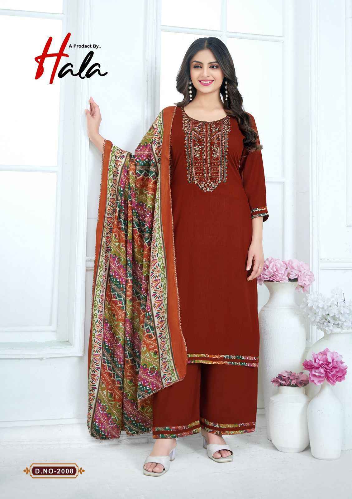 Hala Nigaar Vol 2 Rayon Dress Material Wholesale Price ( 8 pcs Catalogue )