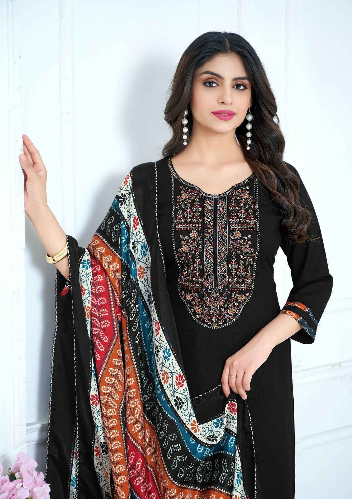 Hala Nigaar Vol 2 Rayon Dress Material Wholesale Price ( 8 pcs Catalogue )