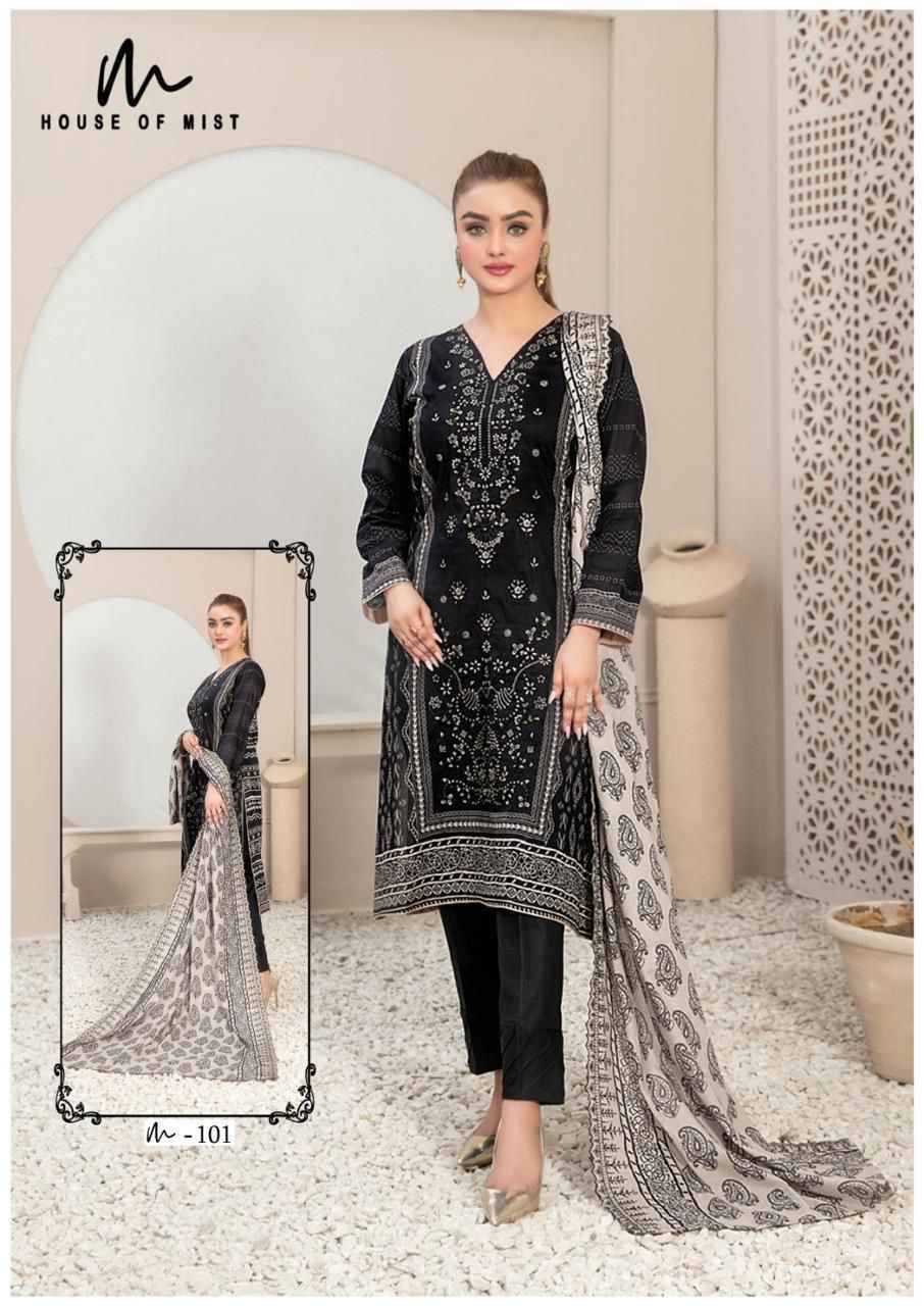 House Of Mist Ghazal Cotton Vol 11 Cotton Pakistani Suits ( 6 pcs Catalogue )