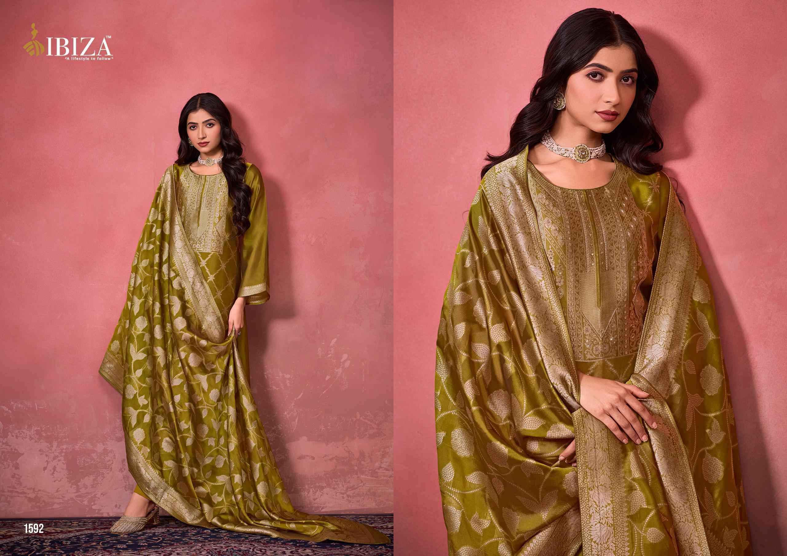 Ibiza Verona Pure Banglory Silk Occasion Wear Suit Catalog Wholesale Price ( 4 Pcs Catalog )