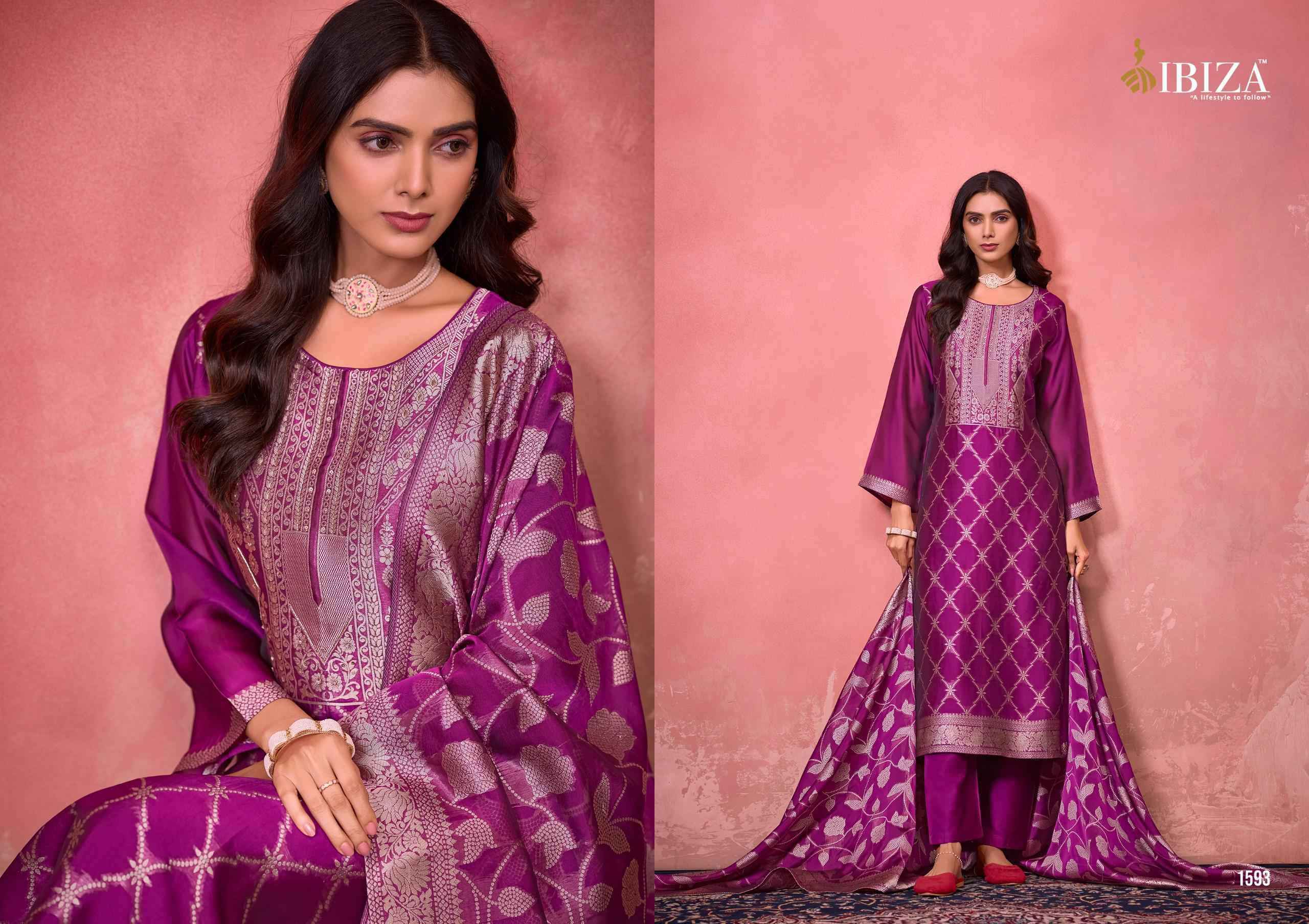 Ibiza Verona Pure Banglory Silk Occasion Wear Suit Catalog Wholesale Price ( 4 Pcs Catalog )
