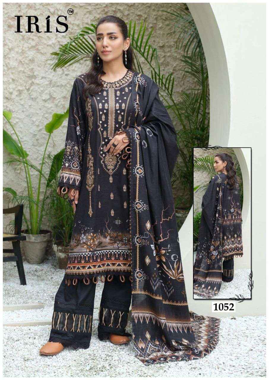 Iris Afsanah Vol 6 Pure Cotton Pakistani Dress Material ( 10 Pcs Catalogue )