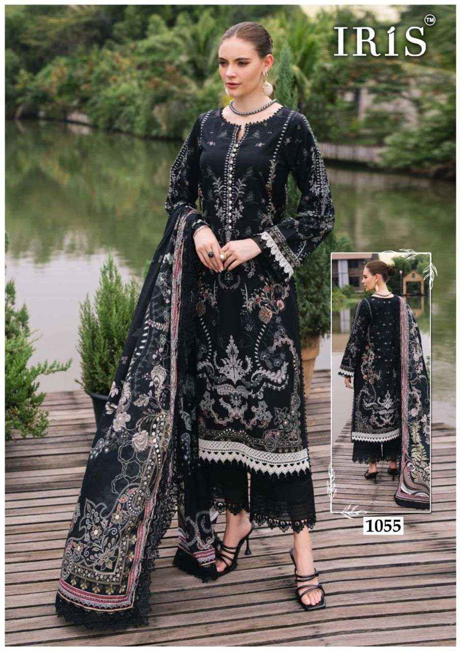 Iris Afsanah Vol 6 Pure Cotton Pakistani Dress Material ( 10 Pcs Catalogue )