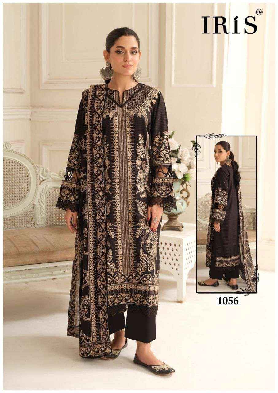Iris Afsanah Vol 6 Pure Cotton Pakistani Dress Material ( 10 Pcs Catalogue )