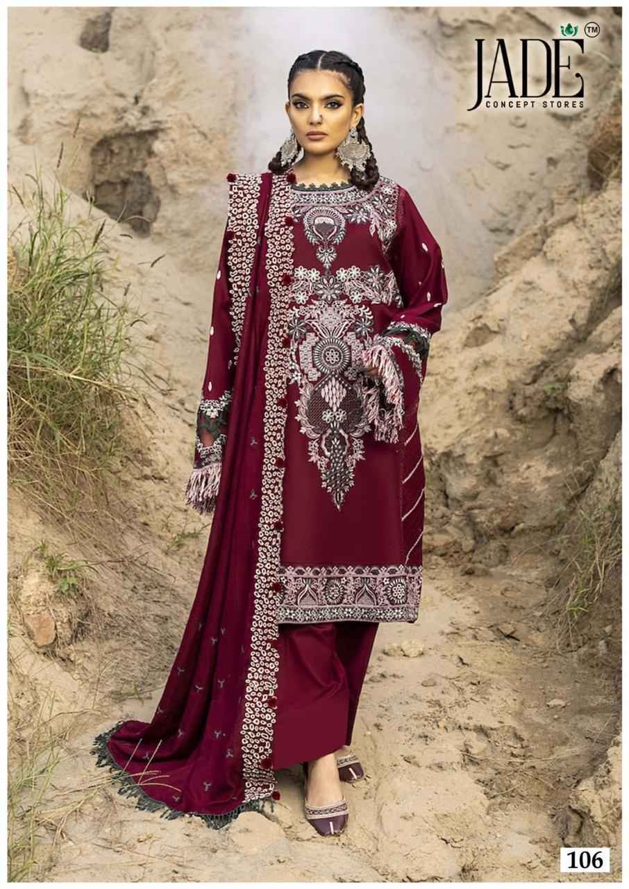 Jade Chevron Vol 11 Lawn Cotton Dress Material Wholesale Price ( 6 Pc Catalog )
