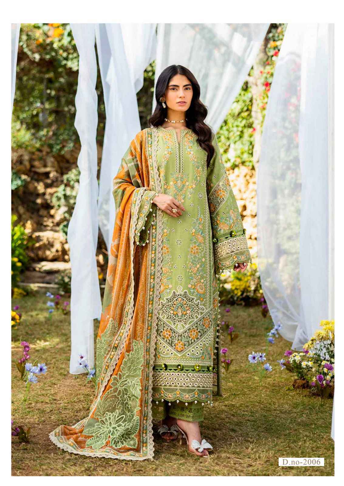 Jade Noor Aahmed Vol 2 Lawn Cotton Pakistani Suits ( 6 pcs Catalogue )