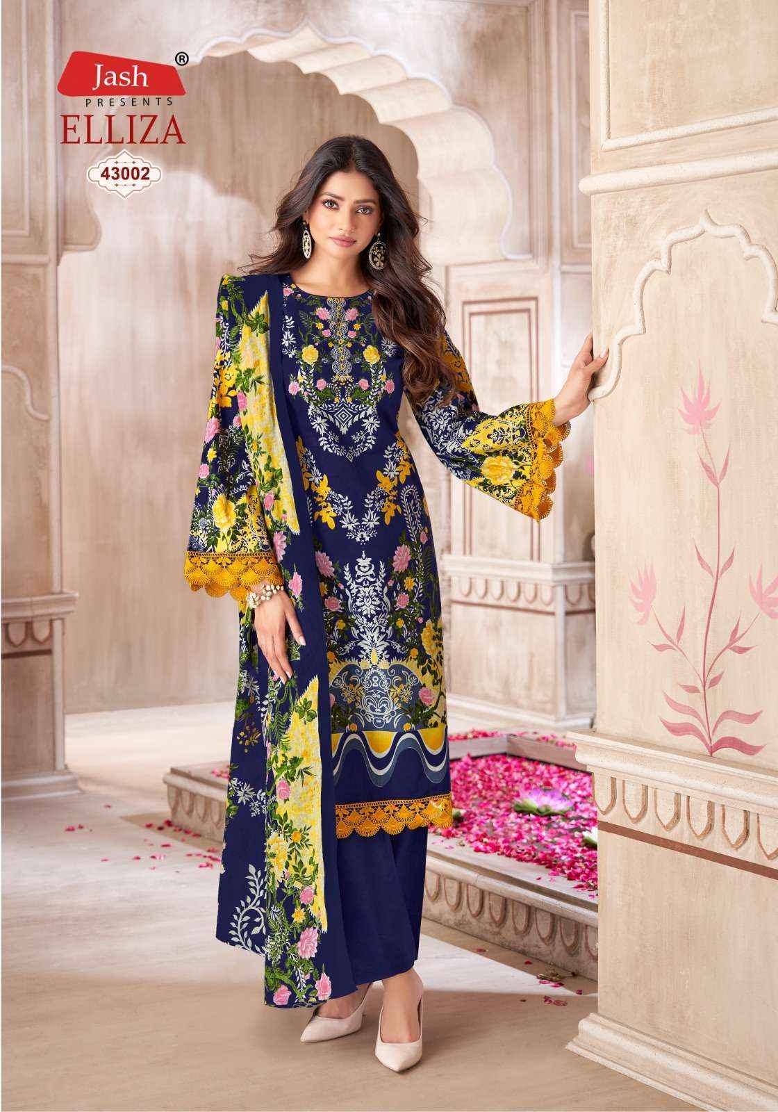Jash Elliza Vol 43 Wholesale Cotton Suits - surat Wholesale Market ( 10 pcs Catalogue )