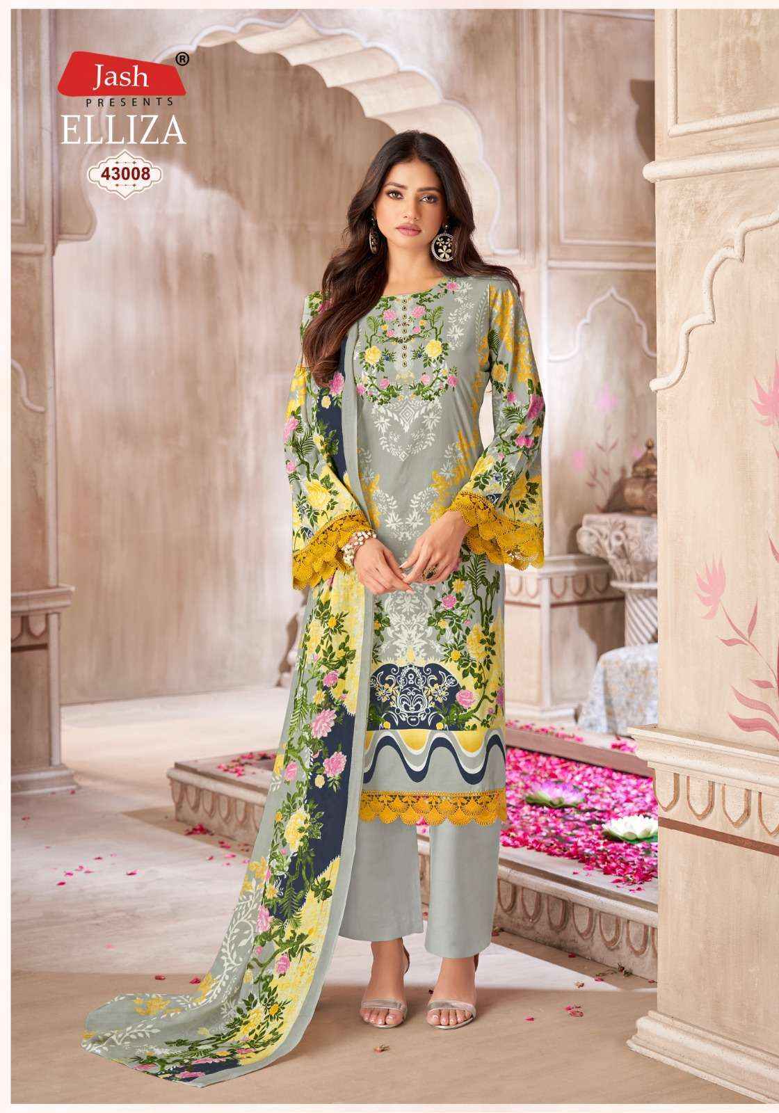 Jash Elliza Vol 43 Wholesale Cotton Suits - surat Wholesale Market ( 10 pcs Catalogue )