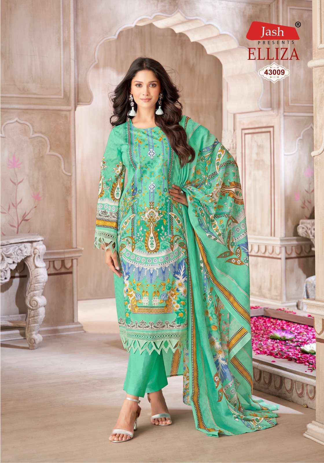 Jash Elliza Vol 43 Wholesale Cotton Suits - surat Wholesale Market ( 10 pcs Catalogue )
