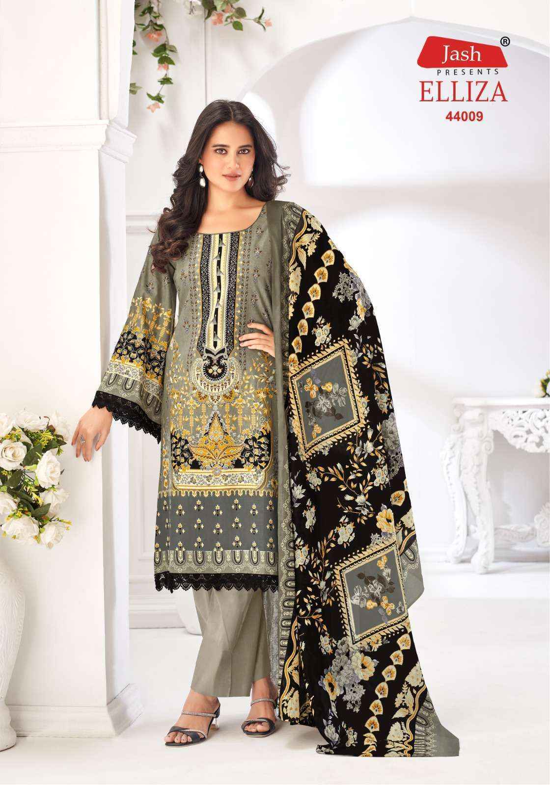Jash Elliza Vol-44 Cotton Pakistani Suits - Wholesale Factory (10 pcs Catalogue)