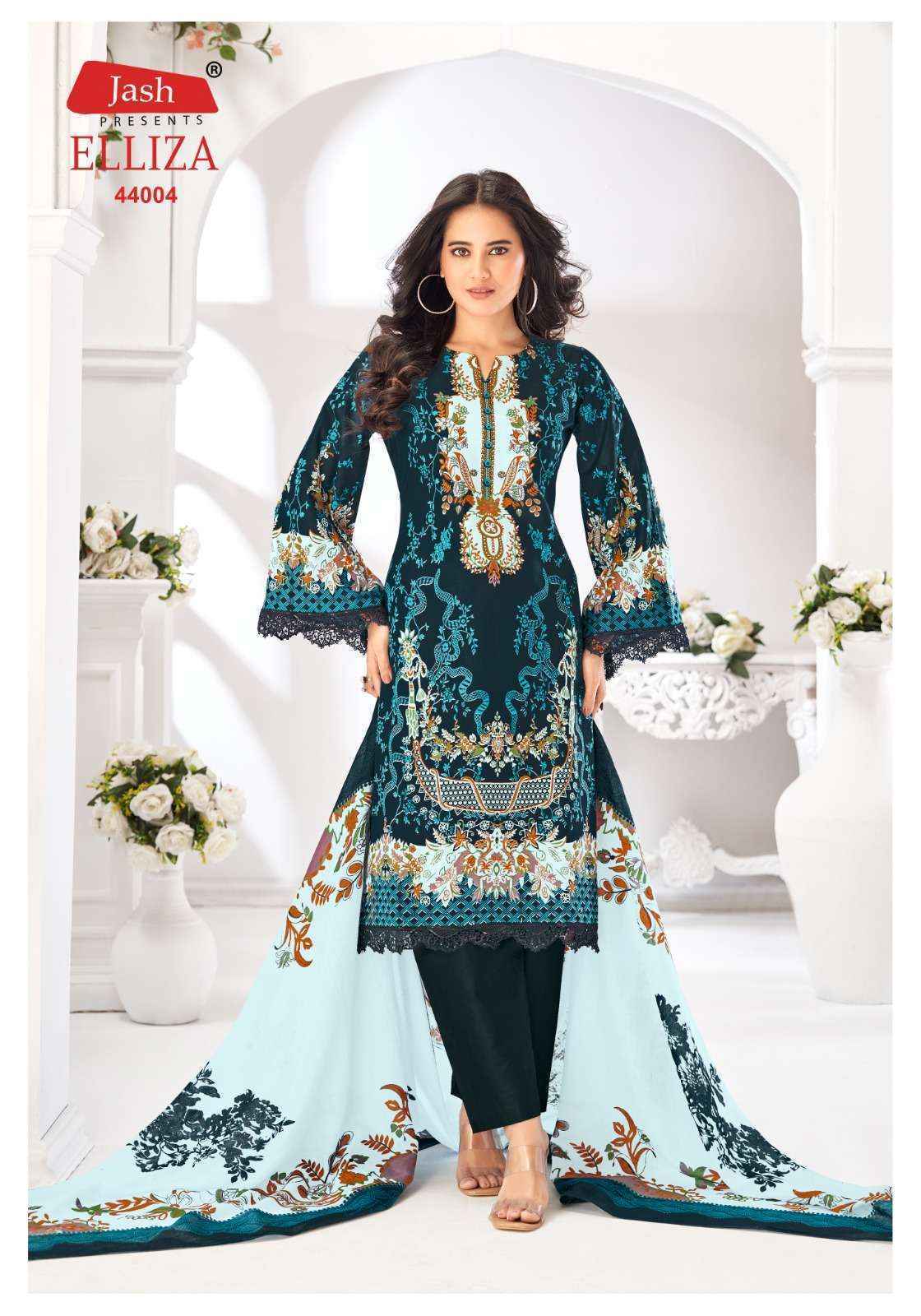 Jash Elliza Vol-44 Cotton Pakistani Suits - Wholesale Factory (10 pcs Catalogue)