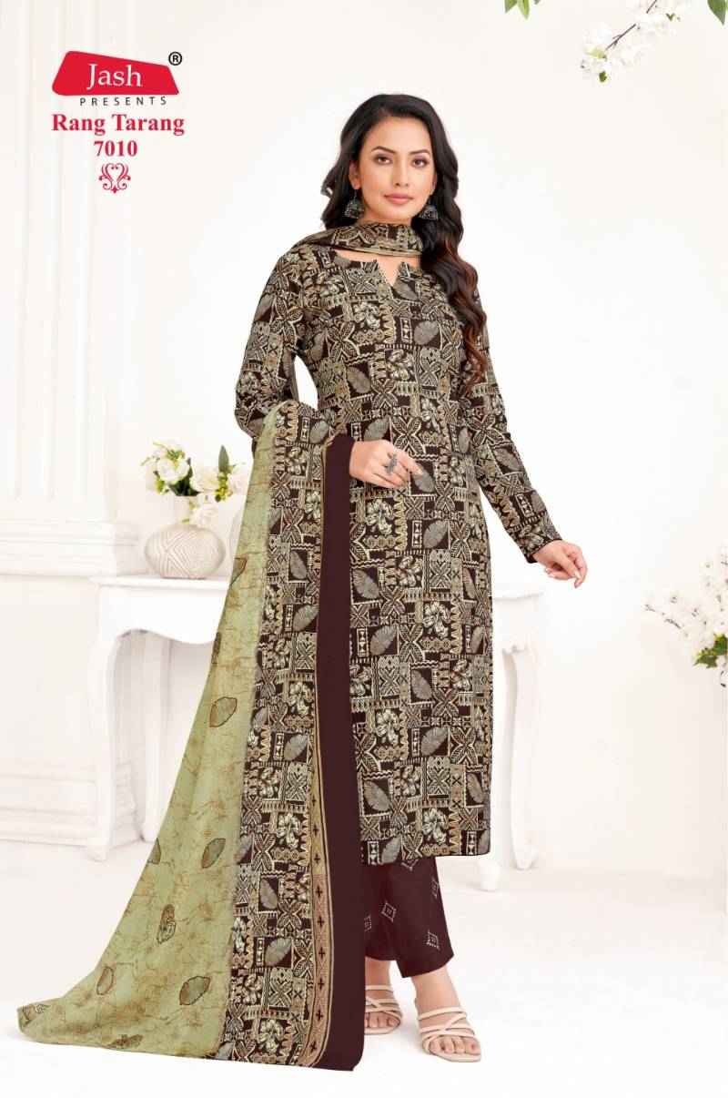 Jash Rang Tarang Vol 7 Cotton Printed Pakistani Suits Wholesale Price (10 Pcs Catalogue )