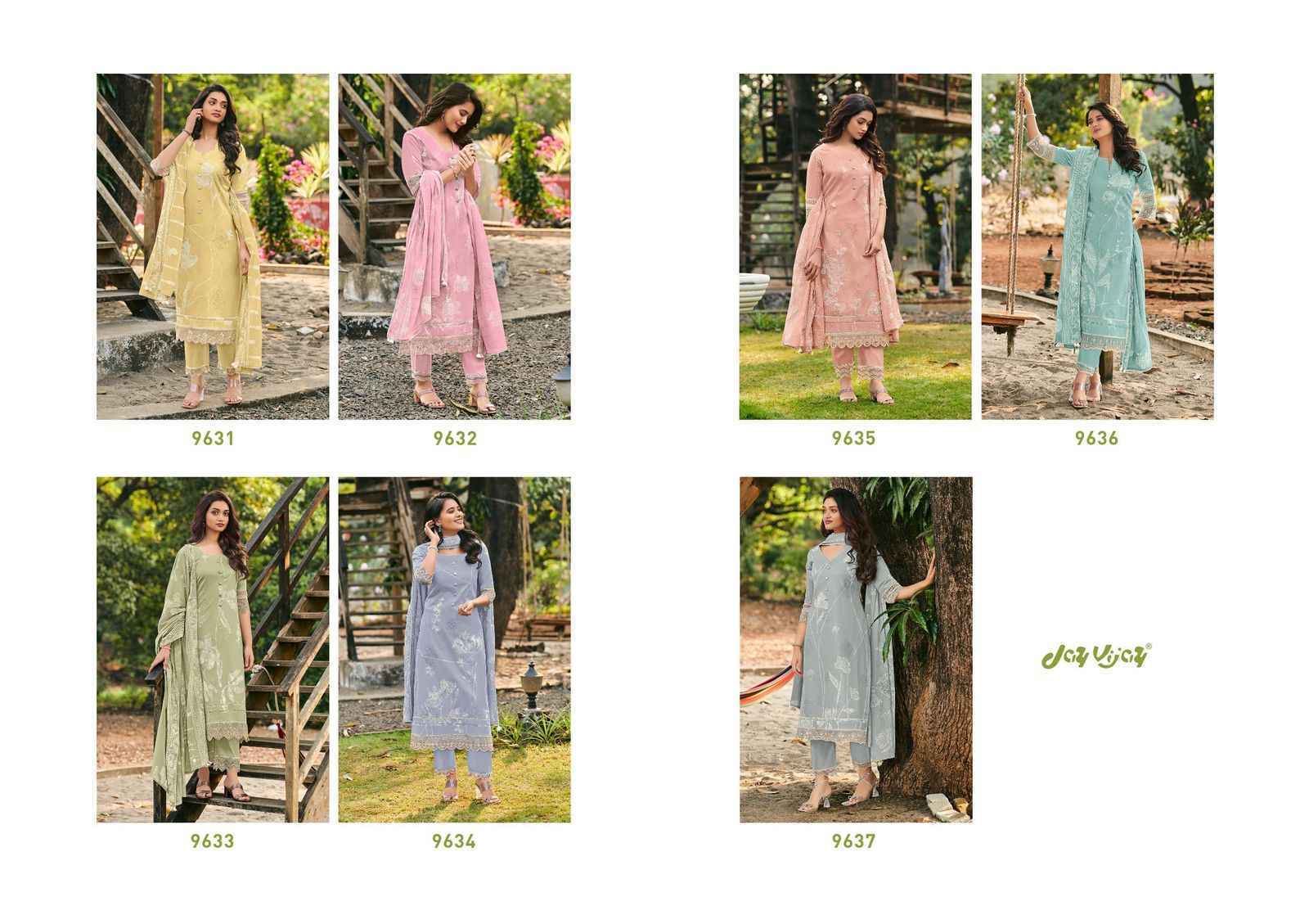 Jay Vijay Luka Chhupi Cotton Suits Latest Catalog Wholesale Price ( 7 pcs Catalogue )