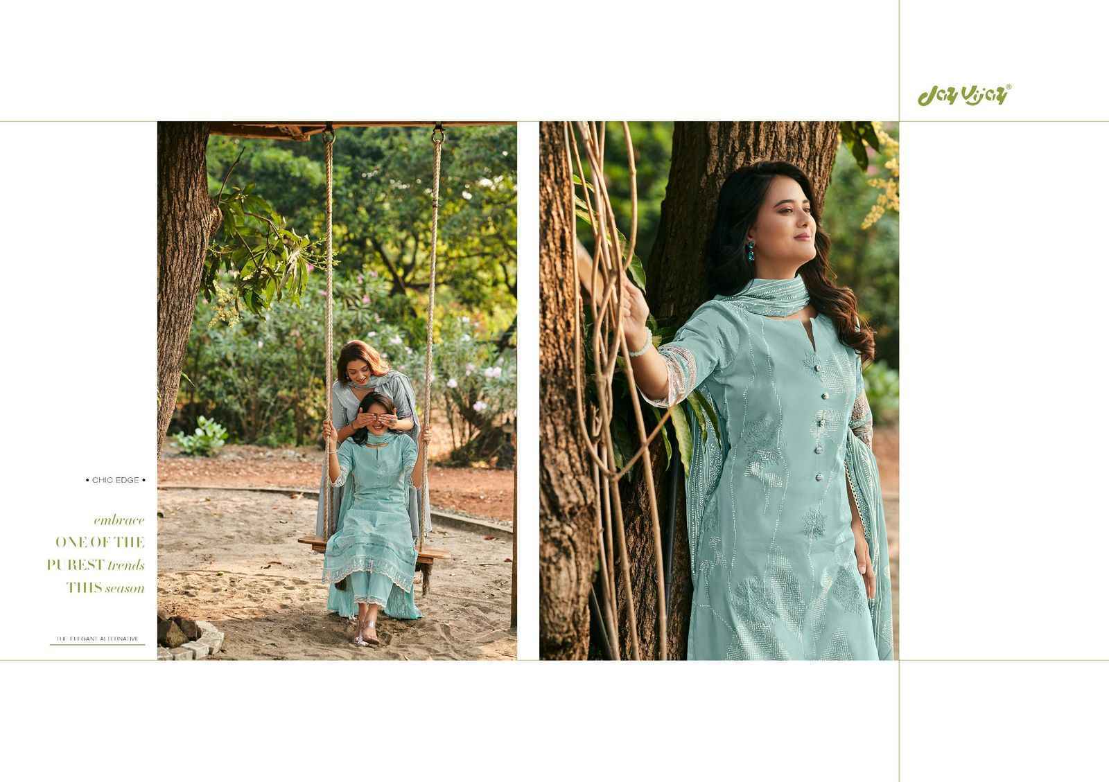 Jay Vijay Luka Chhupi Cotton Suits Latest Catalog Wholesale Price ( 7 pcs Catalogue )