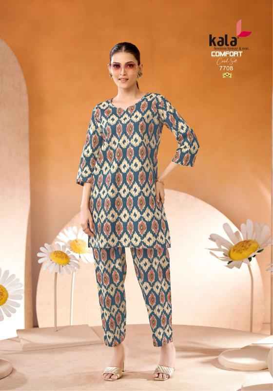 Kala Comfort Cord Set Vol 2 Cotton Co Ord Set Online Shopping ( 12 Pcs Catalogue )