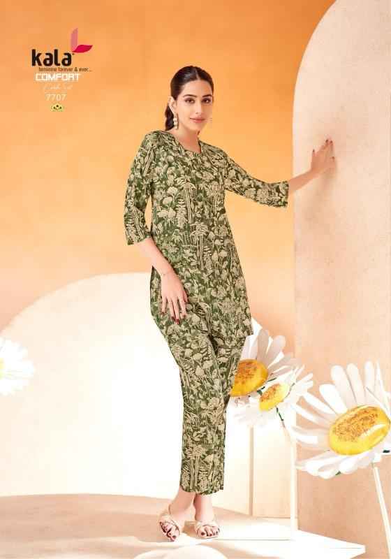 Kala Comfort Cord Set Vol 2 Cotton Co Ord Set Online Shopping ( 12 Pcs Catalogue )