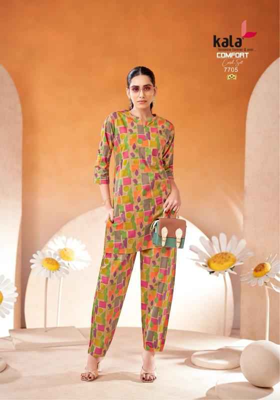 Kala Comfort Cord Set Vol 2 Cotton Co Ord Set Online Shopping ( 12 Pcs Catalogue )