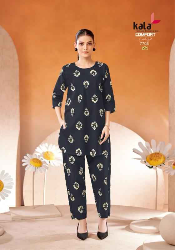 Kala Comfort Cord Set Vol 2 Cotton Co Ord Set Online Shopping ( 12 Pcs Catalogue )