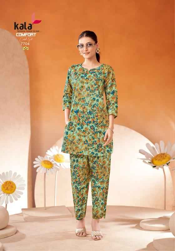 Kala Comfort Cord Set Vol 2 Cotton Co Ord Set Online Shopping ( 12 Pcs Catalogue )