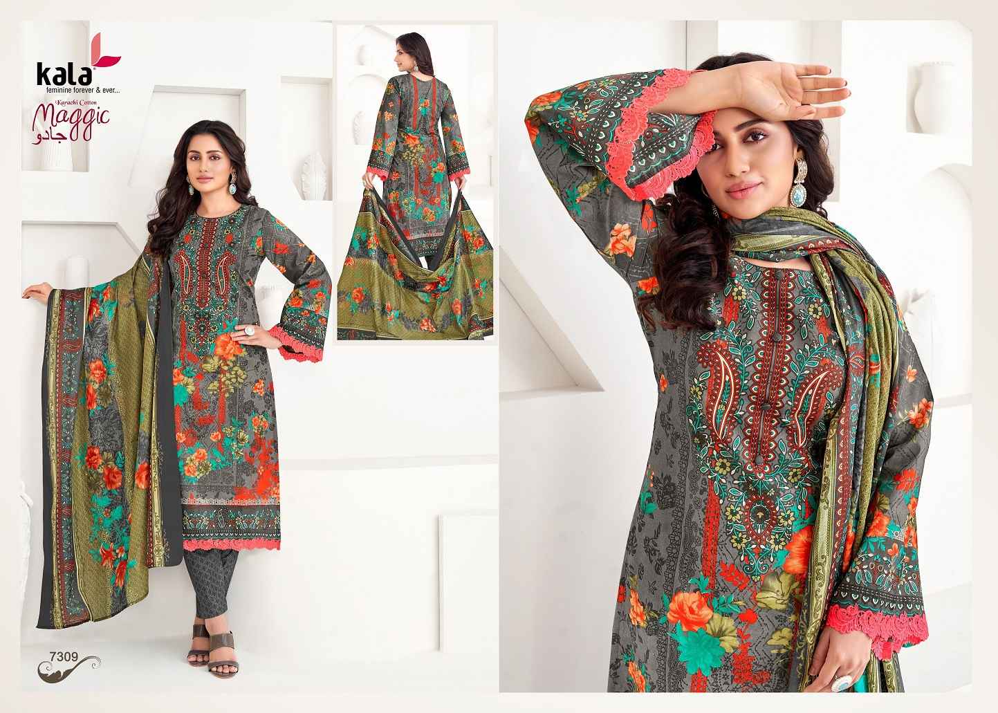 Kala Maggic Vol 22 Cotton Dress Material ( 12 pcs Catalogue )