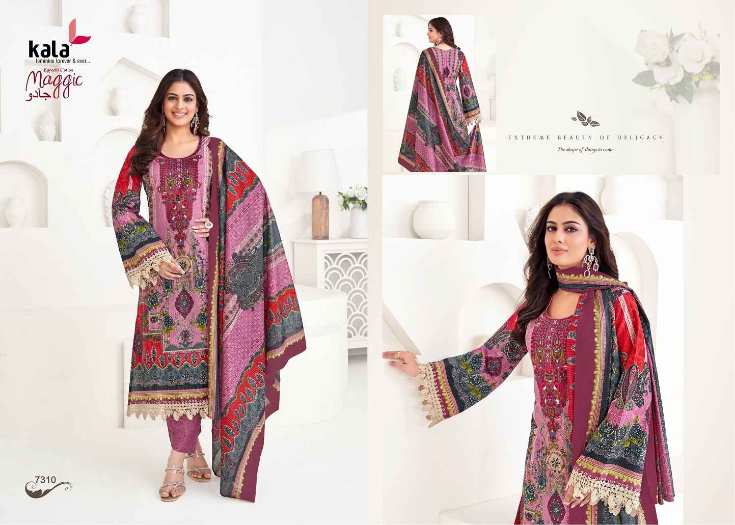 Kala Maggic Vol 22 Cotton Dress Material ( 12 pcs Catalogue )