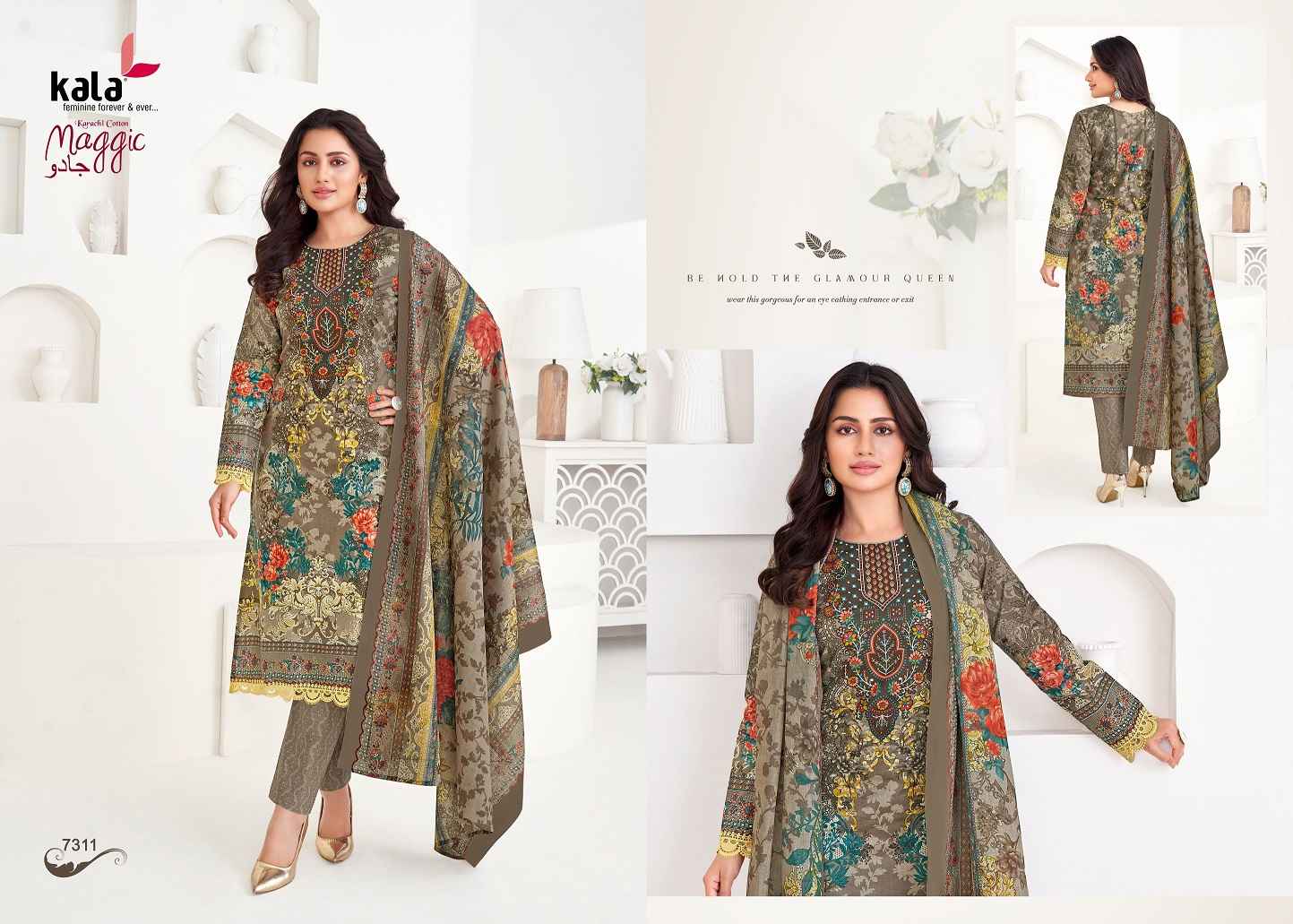 Kala Maggic Vol 22 Cotton Dress Material ( 12 pcs Catalogue )