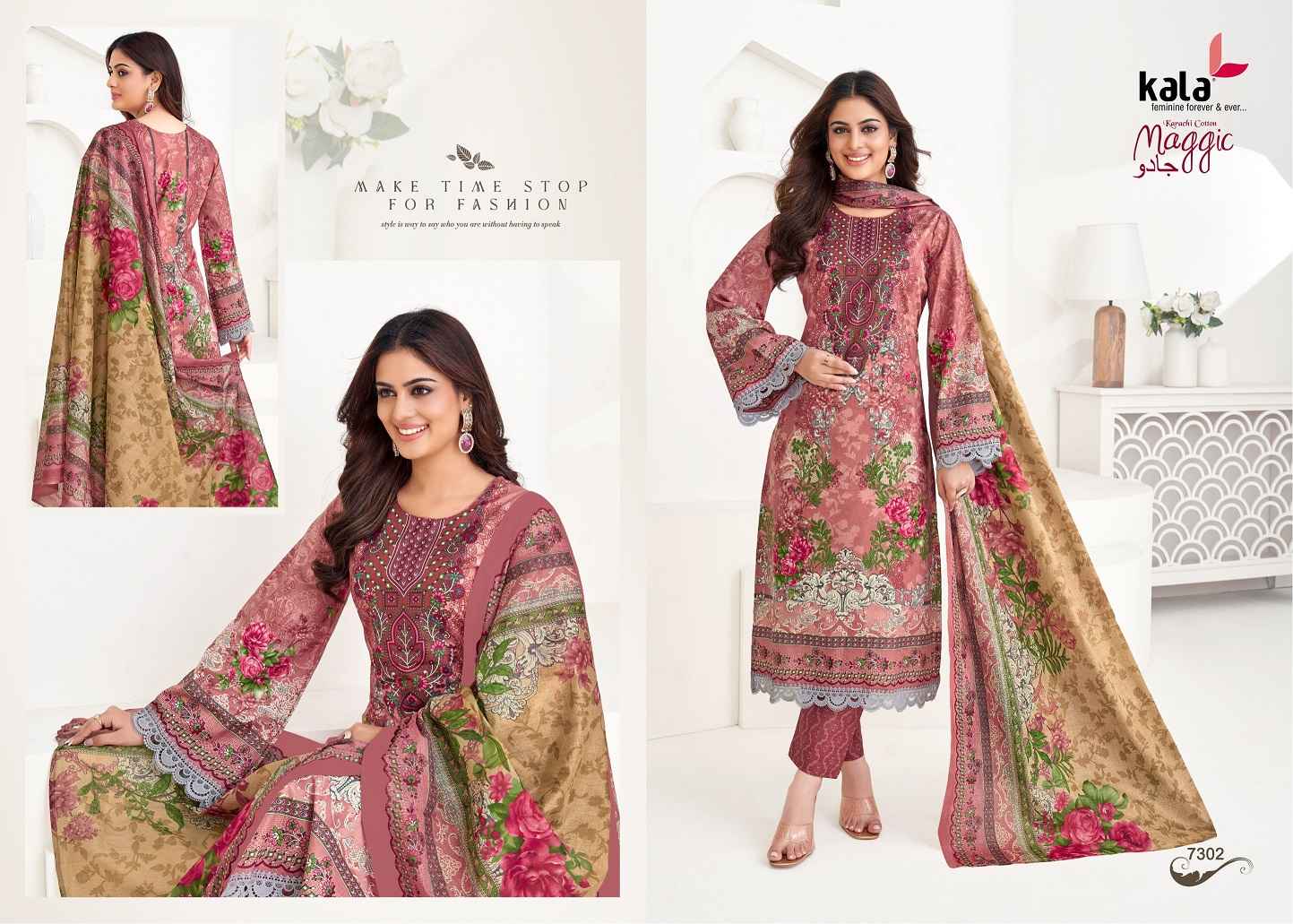 Kala Maggic Vol 22 Cotton Dress Material ( 12 pcs Catalogue )