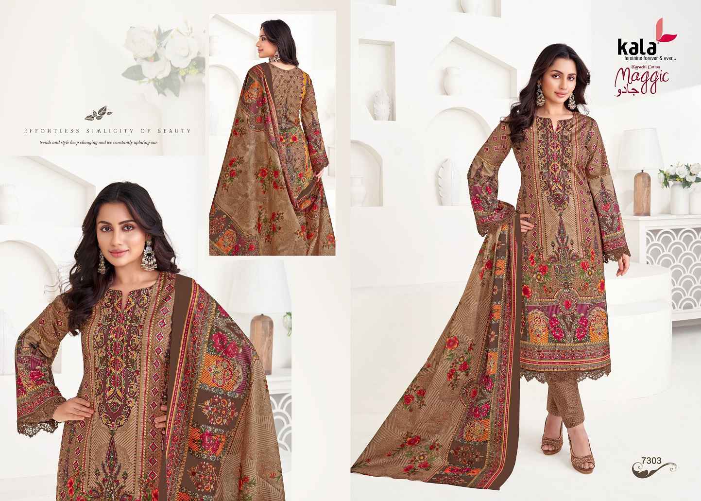 Kala Maggic Vol 22 Cotton Dress Material ( 12 pcs Catalogue )