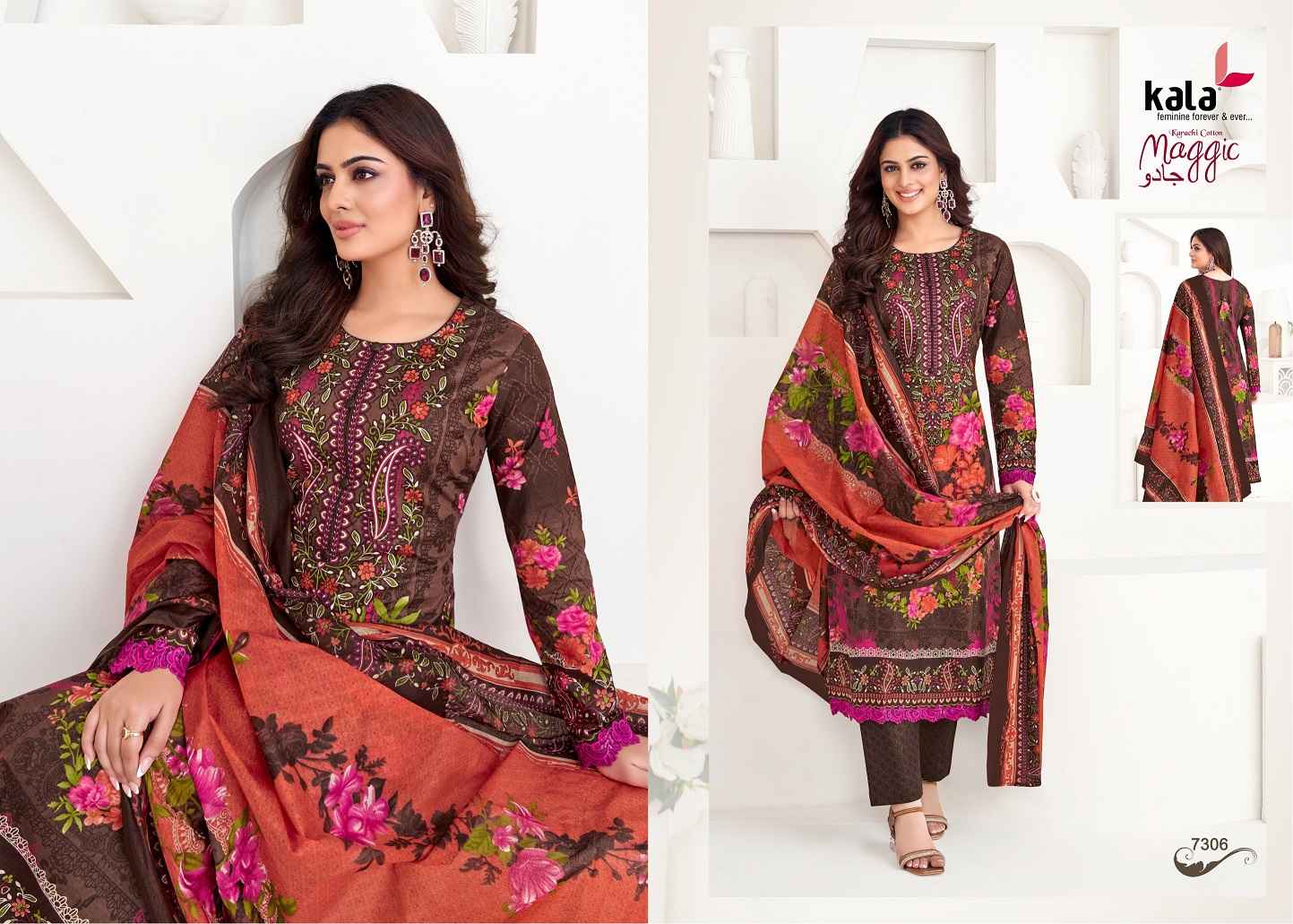 Kala Maggic Vol 22 Cotton Dress Material ( 12 pcs Catalogue )