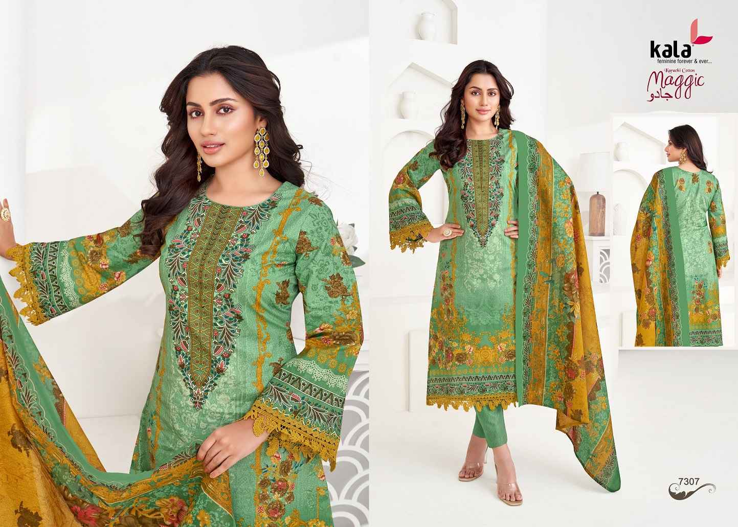Kala Maggic Vol 22 Cotton Dress Material ( 12 pcs Catalogue )