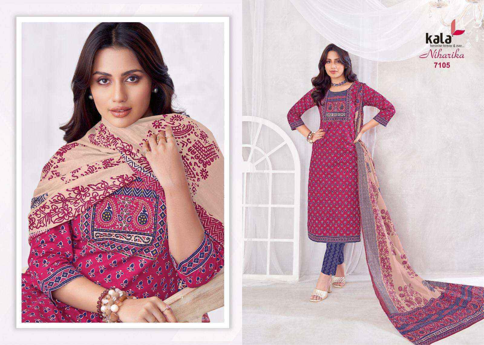 Kala Niharika Vol 4 Cotton Suits - Wholesale Factory ( 8 pcs Catalogue )