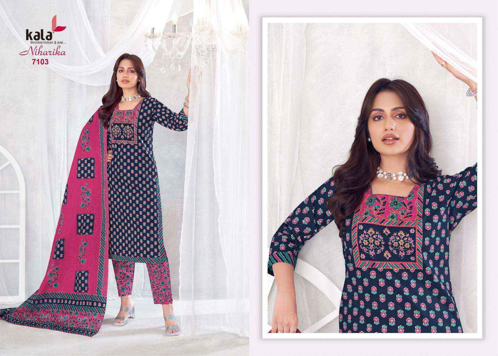 Kala Niharika Vol 4 Cotton Suits - Wholesale Factory ( 8 pcs Catalogue )