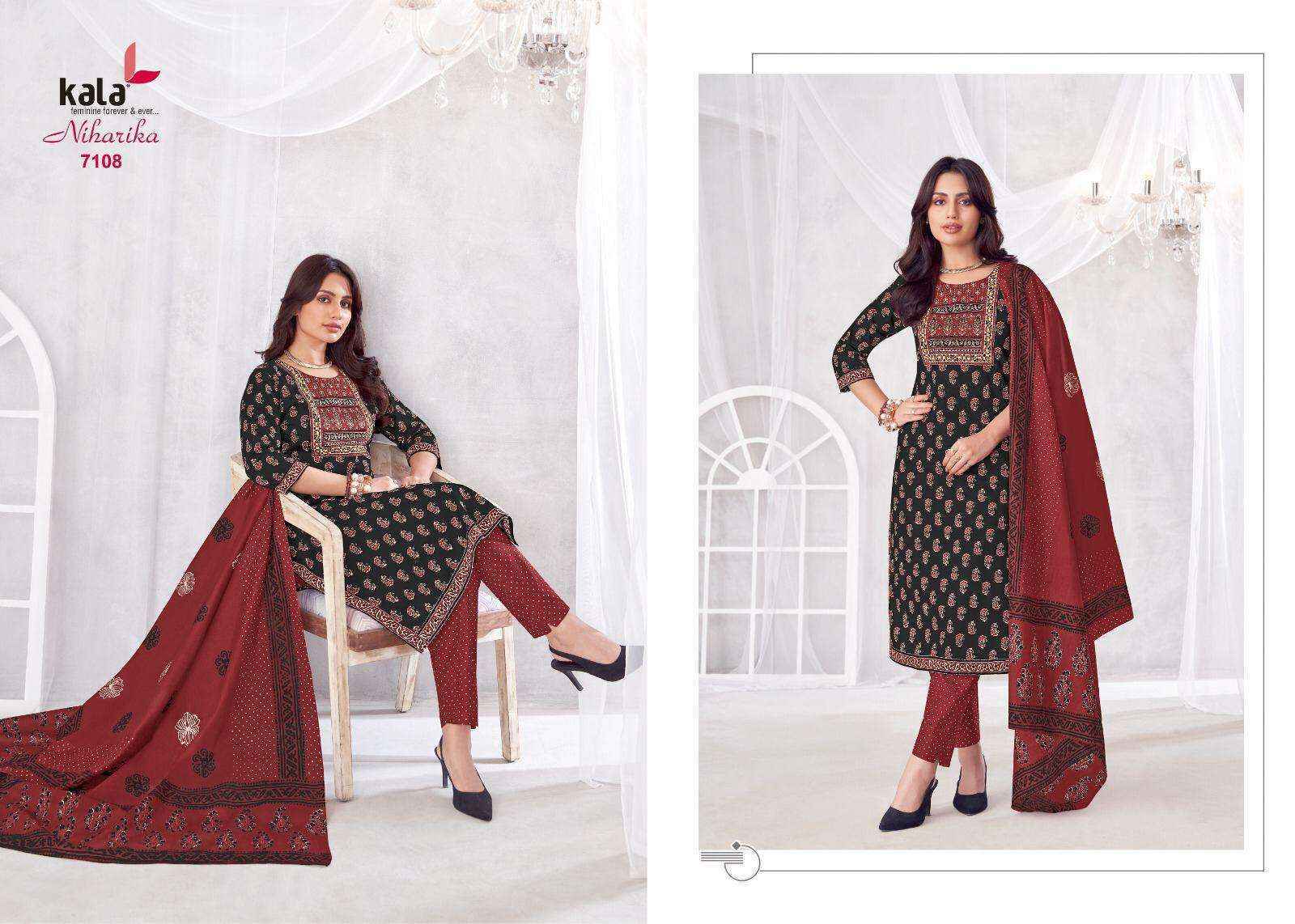 Kala Niharika Vol 4 Cotton Suits - Wholesale Factory ( 8 pcs Catalogue )