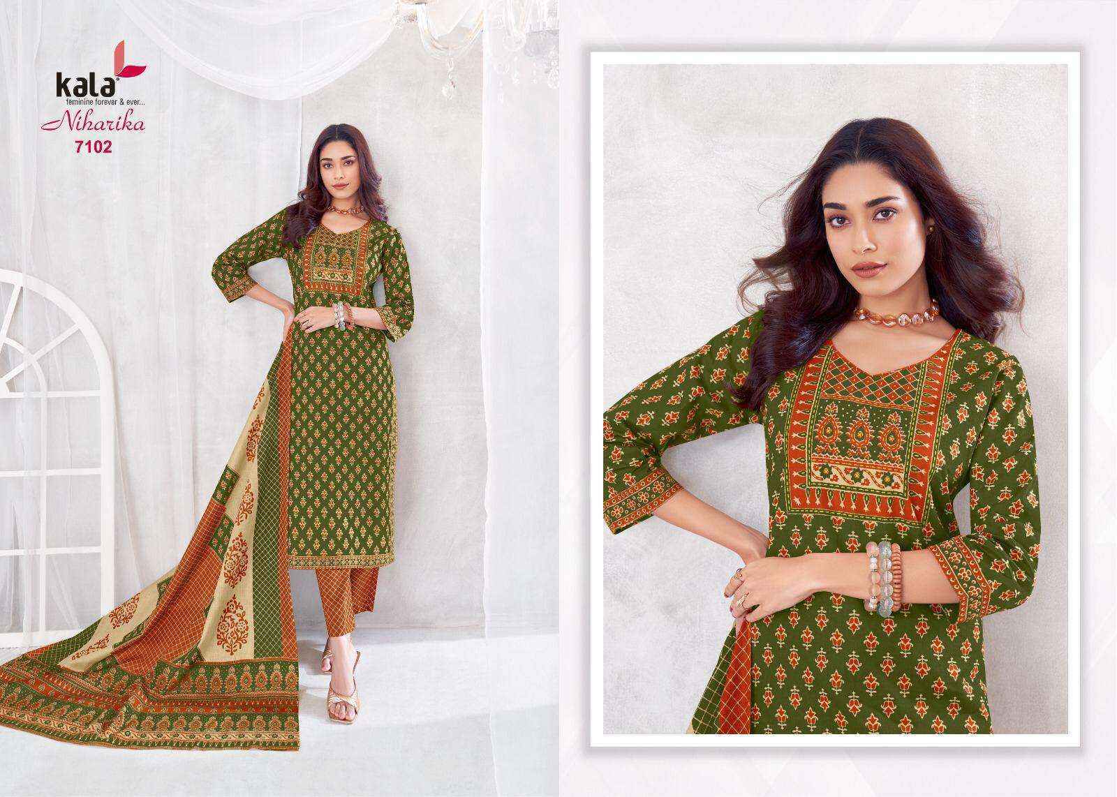Kala Niharika Vol 4 Cotton Suits - Wholesale Factory ( 8 pcs Catalogue )