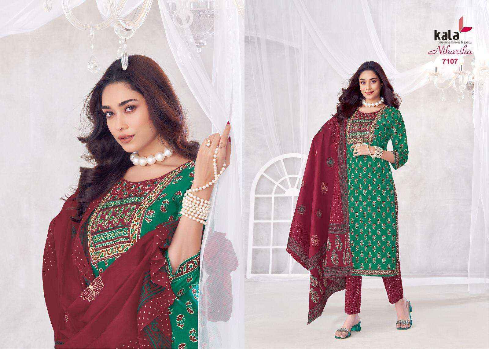 Kala Niharika Vol 4 Cotton Suits - Wholesale Factory ( 8 pcs Catalogue )