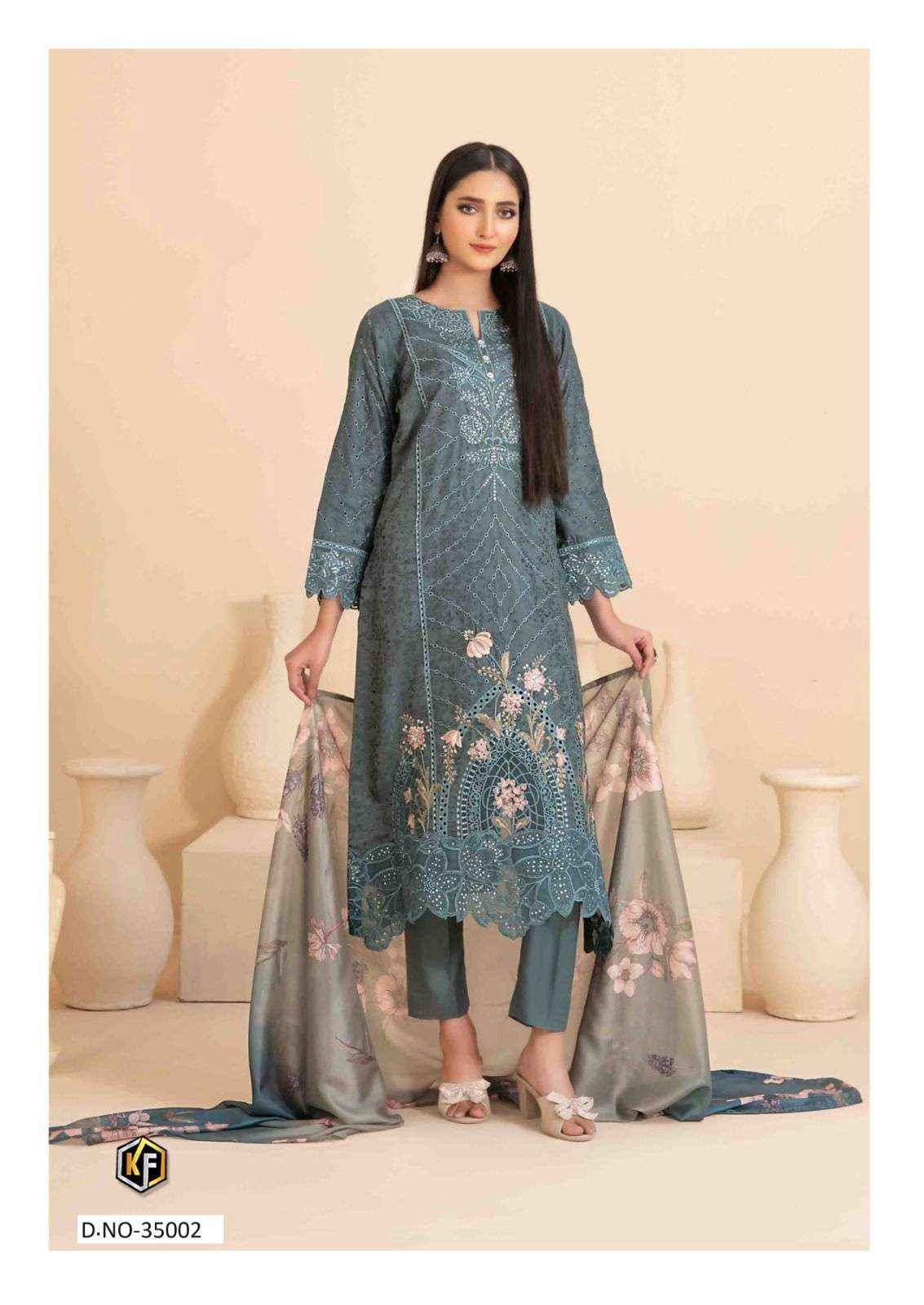 Keval Fab Maria B Vol 35 Cotton Dress Material Wholesale Price ( 6 Pcs Catalogue )