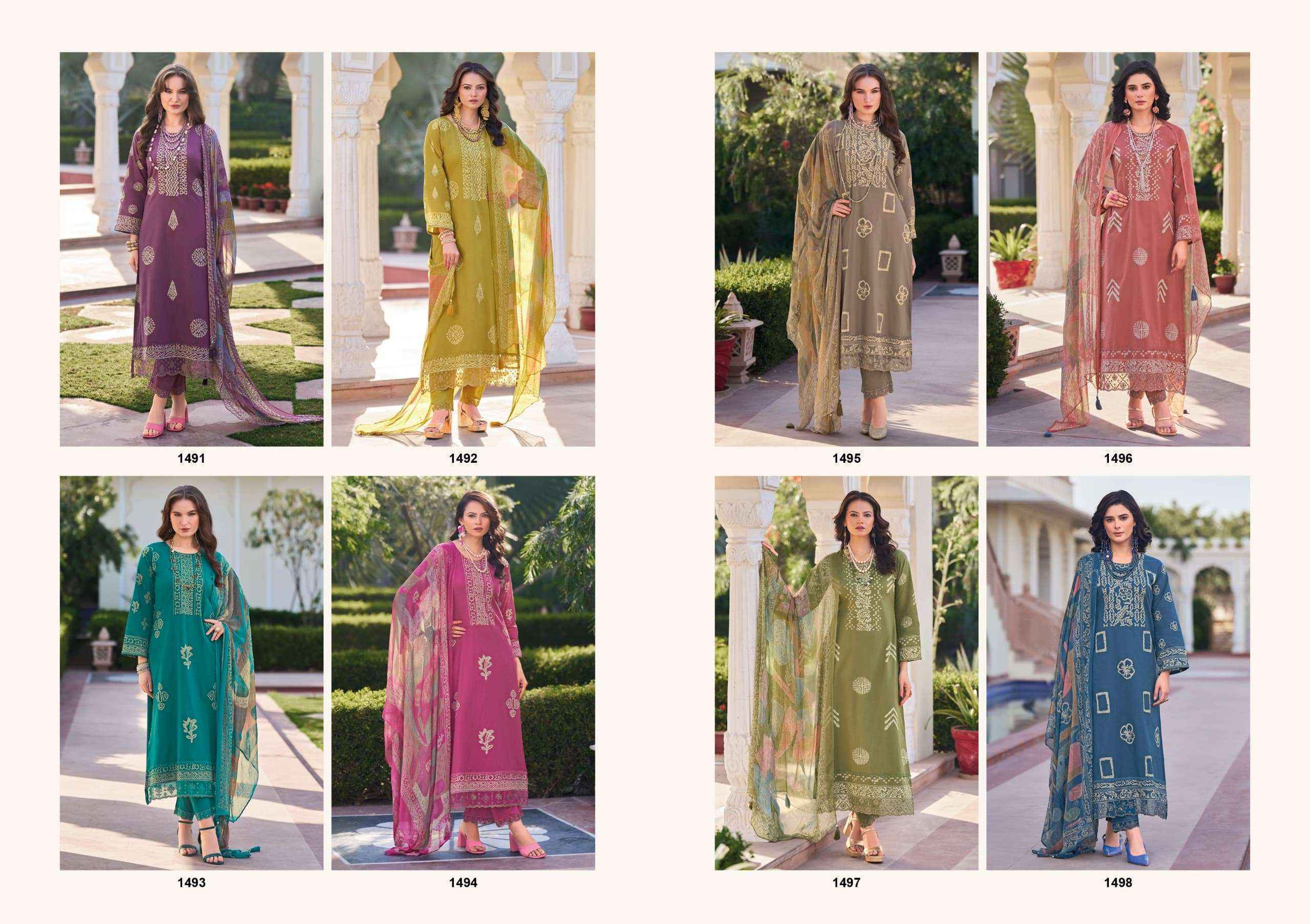 Kilory Trends Zarokha Vol-3 Lawn Cotton Suits New Catalog ( 8 pcs Catalogue)