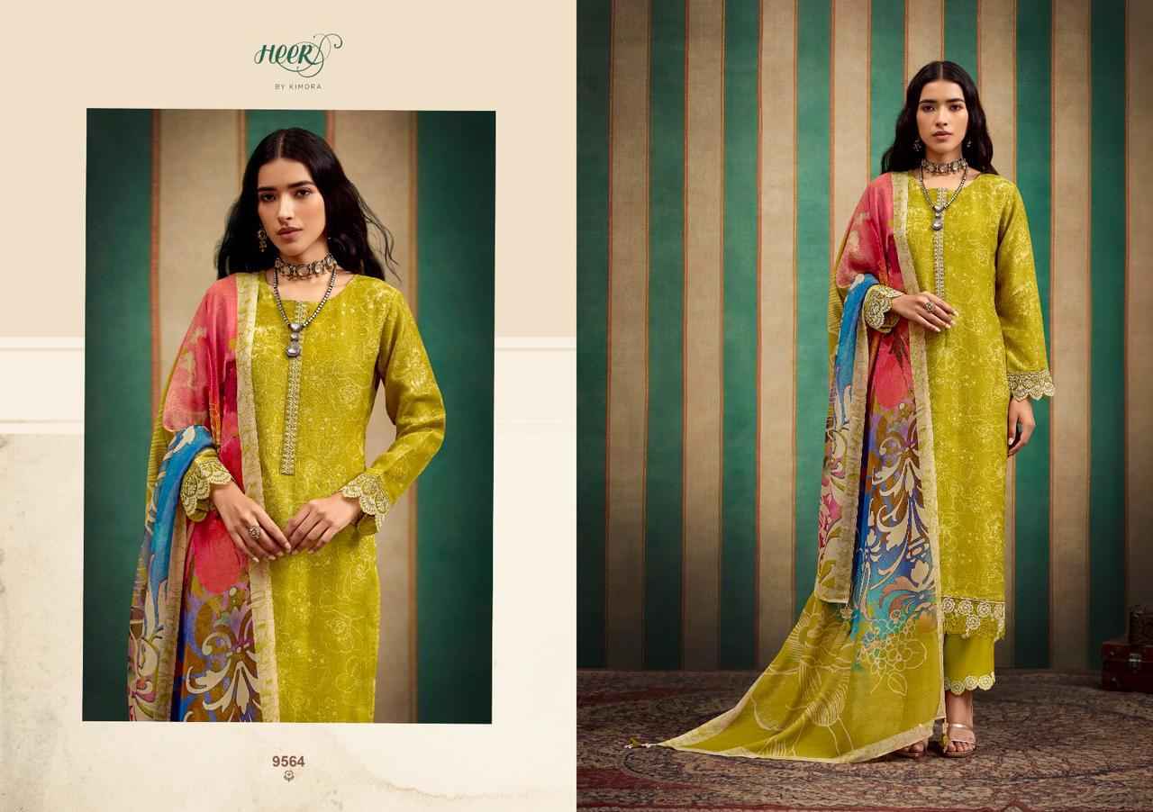 Kimora Heer Norah Suits Latest Catalog Wholesale Price ( 6 pcs Catalogue )