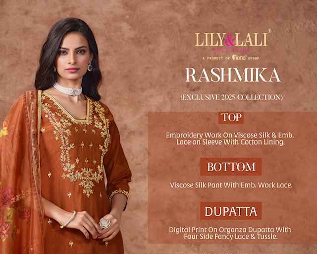 Lily & Lali Rashmika Viscouse Silk Kurti Combo 6 pcs Catalogue ( 6 pcs Catalogue )