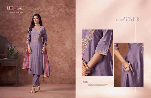 Lily & Lali Rashmika Viscouse Silk Kurti Combo 6 pcs Catalogue ( 6 pcs Catalogue )