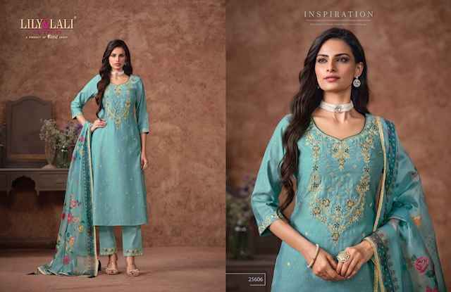 Lily & Lali Rashmika Viscouse Silk Kurti Combo 6 pcs Catalogue ( 6 pcs Catalogue )